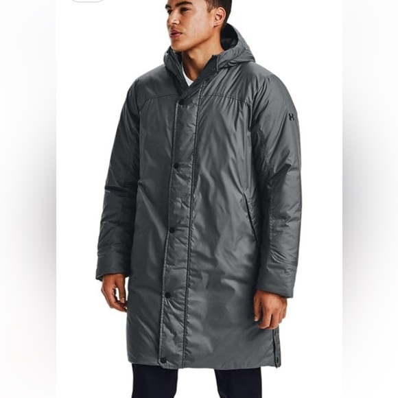 Under Armour Mens UA Storm Armour Insulated Bench Coat Water Repellent Sz XL NWT - Picture 2 of 16